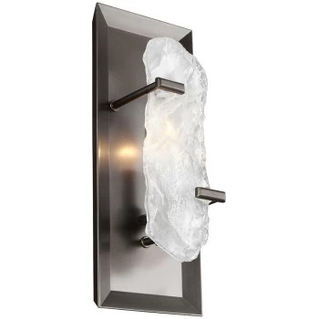 Image of Elstead Katerina - 1 Light Indoor Candle Wall Light Bronze, E14