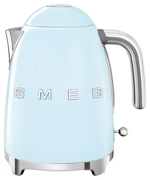 Image of Smeg Smeg KLF03PBUK 50's Style Retro Kettle - Blue