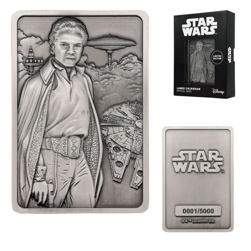 Image of Star Wars Lando Calrissian Limited Edition Decorative Collectible in Metallics Metallics Unisex