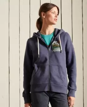 Image of Superdry Heritage Mountain Zip Hoodie