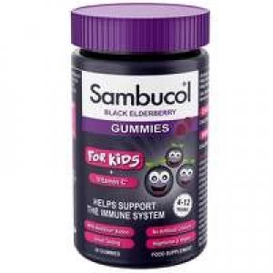 Image of Sambucol Black Elderberry Kids Gummies x 30