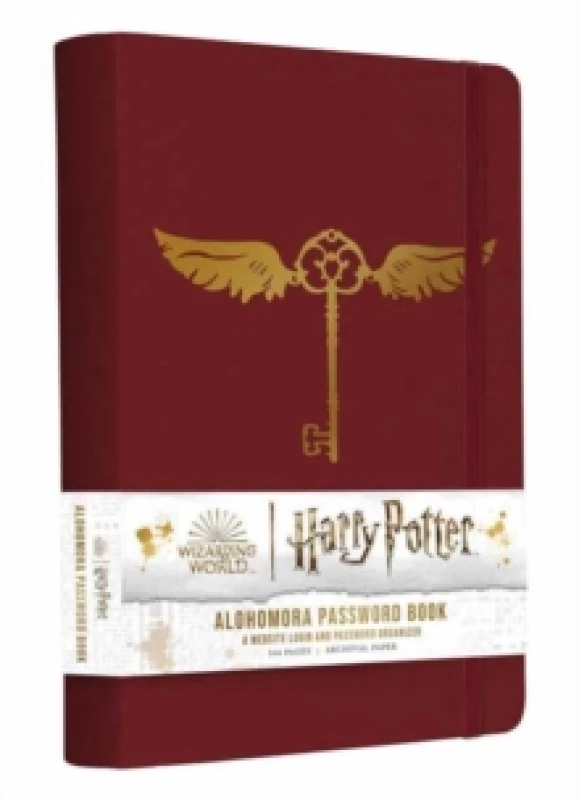 Image of Harry Potter: Alohomora Password Book : A Website and Password Organizer Paperback / softback