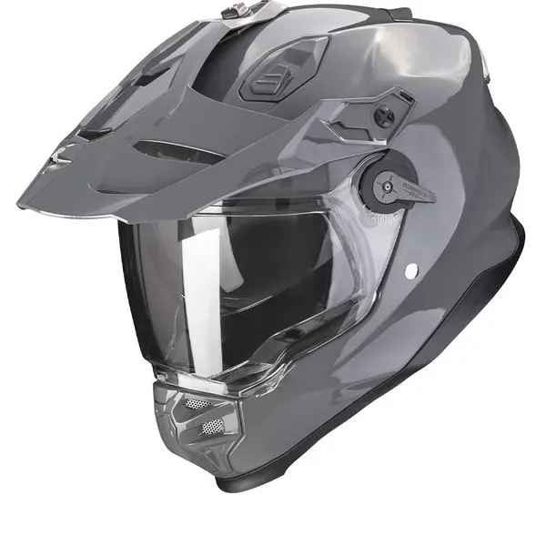 Image of Scorpion ADF-9000 Air Solid Cement Grey Adventure Helmet M