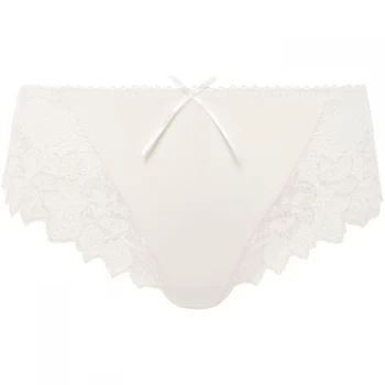 Image of Lepel Fiore brief with front lace detail - Ivory
