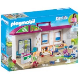 Image of Playmobil City Life Take Along Vet Clinic (70146)