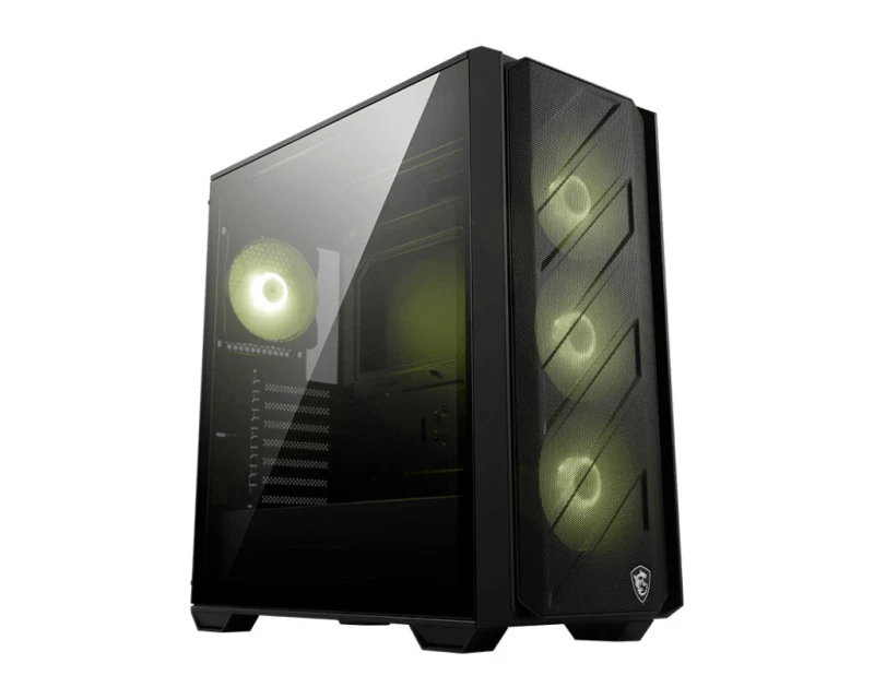 Image of MSI MAG FORGE 330R AIRFLOW computer case Midi Tower Black, Transparent 4711377386197