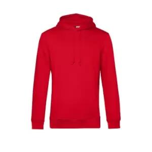 Image of B&C Mens Organic Hoodie (S) (Red)