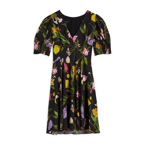 Image of Ted Baker Opallie Mini Dress - Black 8