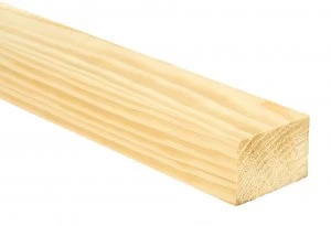 Image of Wickes Whitewood PSE 44 x 69 x 2400mm Single