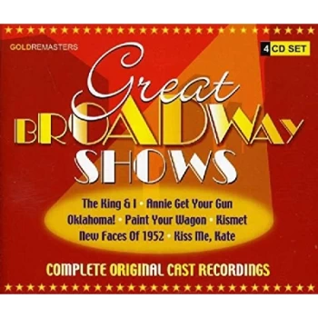 Image of Various Artists - Great Broadway Shows CD
