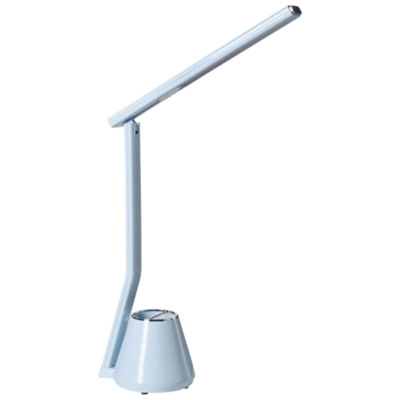 Image of Beliani LED Desk Lamp Deneb With Dimmer Light Blue