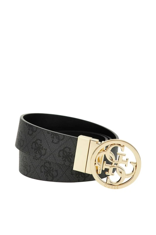 Image of Guess Nolana 4G Logo Belt 14958984 Black