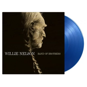 Image of Willie Nelson - Band Of Brothers Limited Edition Blue Vinyl