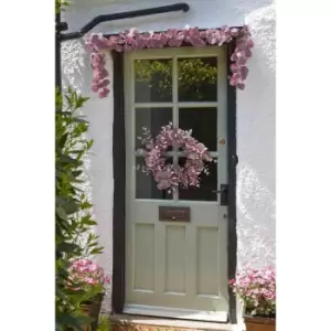 Image of Faux Decor Faux Decor Eucalyptus Whirl - Violet