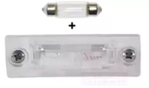 Image of VAN WEZEL Number Plate Light 5857920 Licence Plate Light VW,SKODA,TOURAN (1T1, 1T2),Passat Variant (3C5)