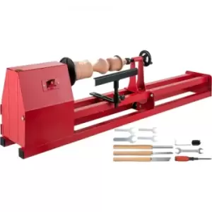 Image of VEVOR Benchtop Wood Turning Lathe 14" × 40" 400W 4-Speed Home Workshop Machine
