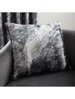 Image of Catherine Lansfield Marble Velvet Cushion