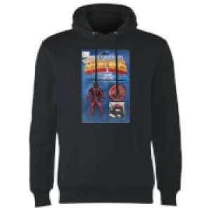 Image of Marvel Deadpool Secret Wars Action Figure Hoodie - Black - S