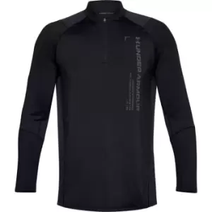 Image of Under Armour Mk-1 Graphic Zip Top Mens - Black