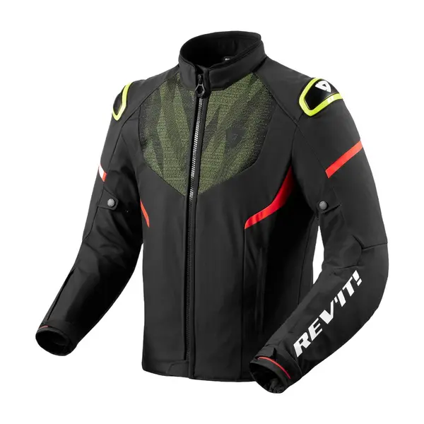 Image of REV'IT! Hyperspeed 2 H2O Jacket Black Neon Yellow Size M