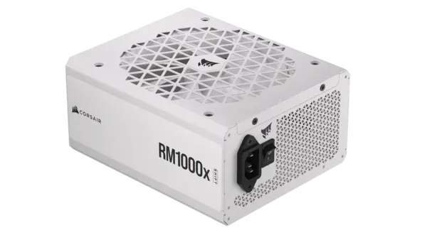 Image of Corsair RM1000x Shift White Gold 1000W ATX 3.0 Power Supply Unit- CP-9020275-UK