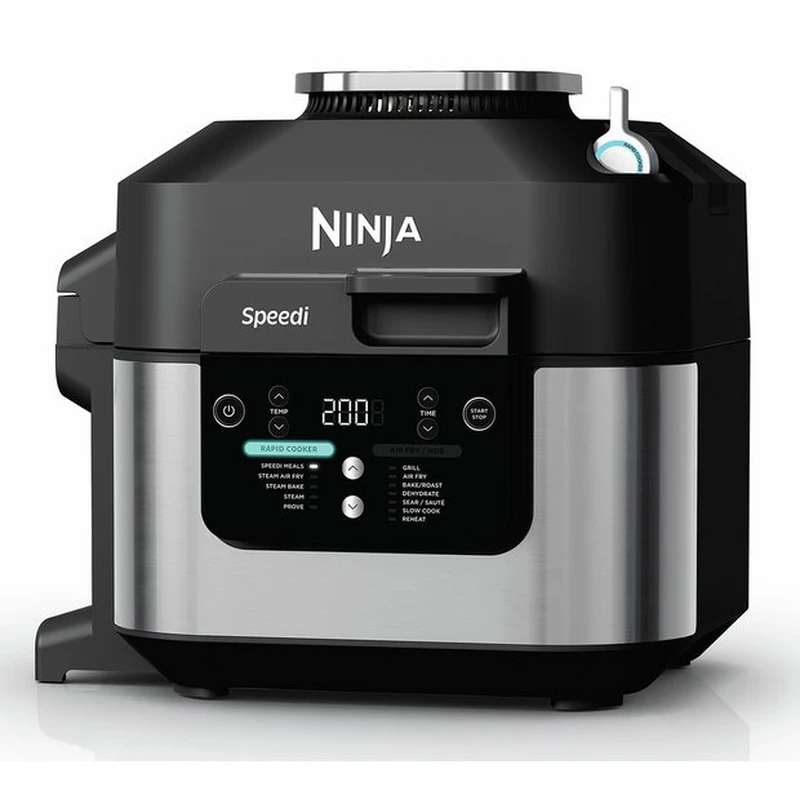 Image of Ninja Speedi 12-in-1 ON500UK Multi-cooker & Air Fryer - Black & Silver, Stainless Steel 622356328548