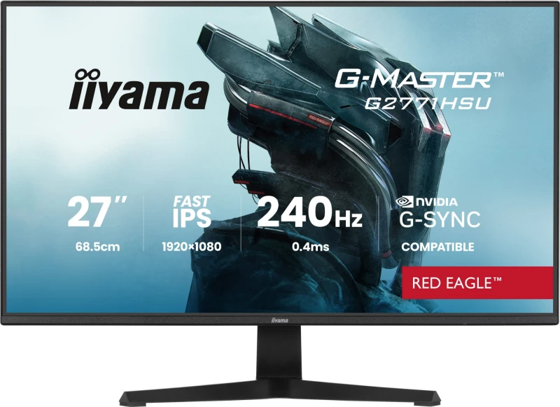 Image of iiyama G-MASTER G2771HSU-B1 computer monitor 68.6cm (27") 1920 x