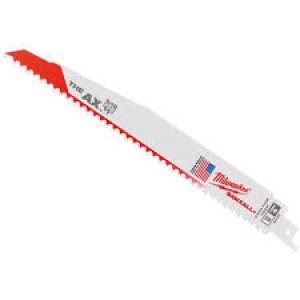 Image of Milwaukee Heavy Duty AX Demolition Recip Saw Blades 230mm Pack of 5