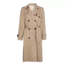 Image of Tommy Hilfiger Tencel Trench Coat - Beige