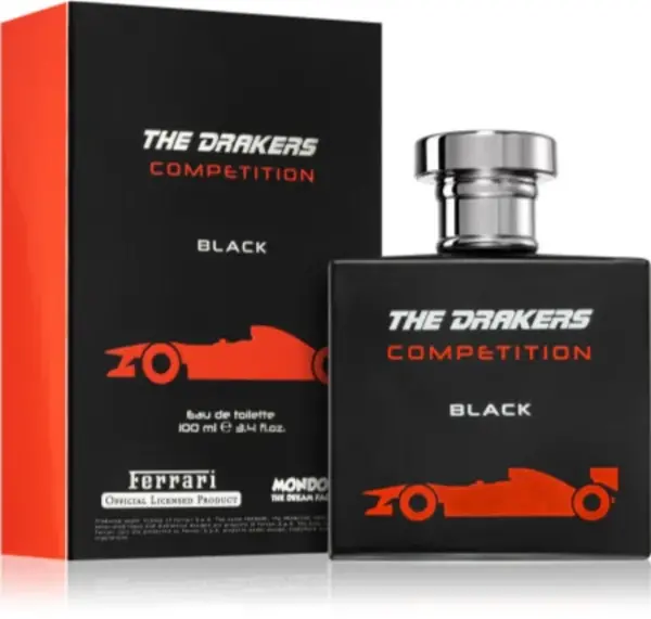 Image of Ferrari The Drakers Competition Black Eau de Toilette For Him 100ml