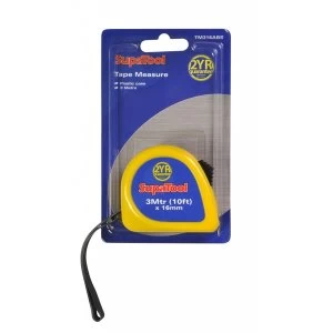 Image of SupaTool Plastic Tape Measure 3m x 16mm