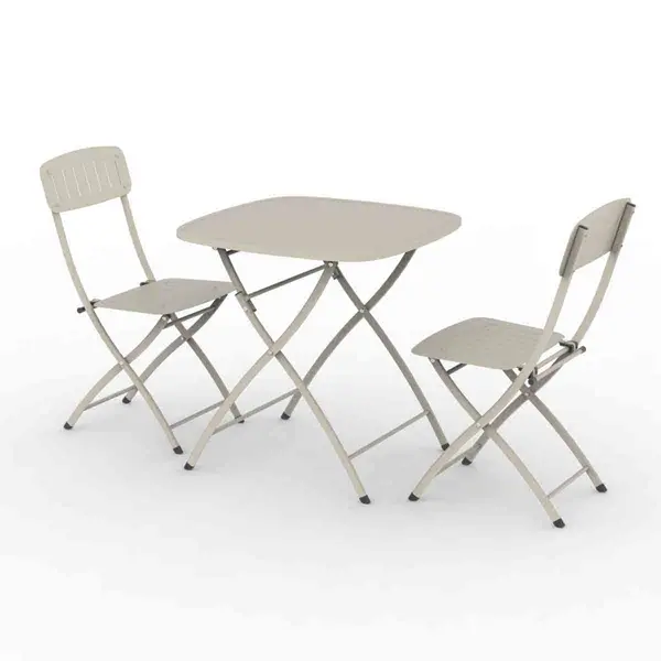 Image of Royalcraft VENICE Deluxe Bistro set Champagne VENBISSET-CHAMP