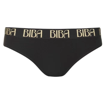 Image of Biba Soft Cotton Briefs - Black