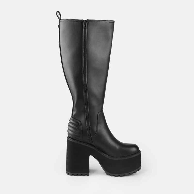 Image of Buffalo Womens boots Buffalo Killah Hi Zip - Nappa Noir Female 40