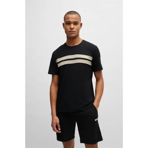 Image of Boss HBW Balance Tee Sn42 Pyjama Short Sleeve Tops Small Black 54539603350