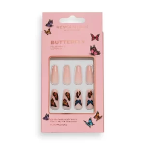 Image of Makeup Revolution Flawless False Nails Butterfly