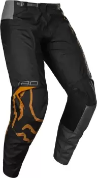 Image of Fox 180 Skew Motocross Pants, black-orange, Size 34, black-orange, Size 34