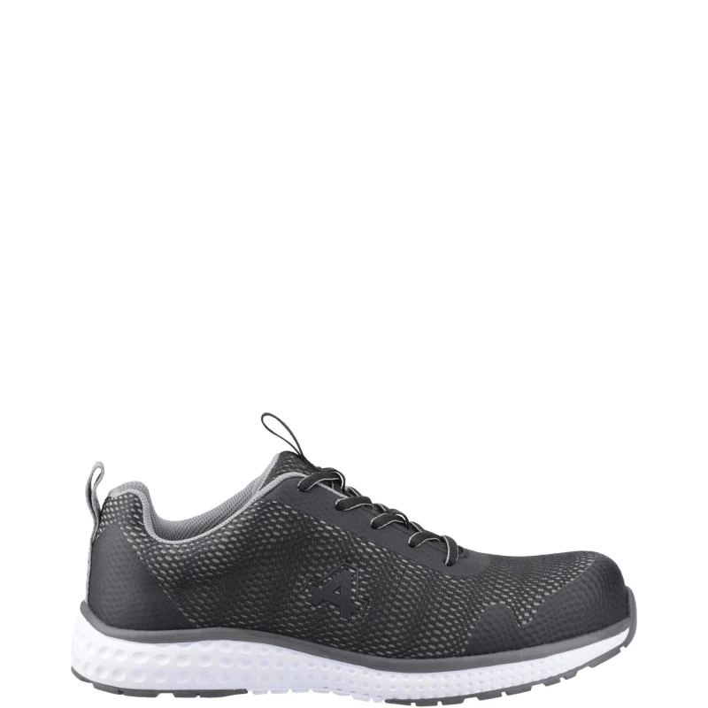 Image of Amblers Safety Amblers Safety Men 723C Sprint S1PL Trainer in Black Size: 6.5 Black 6.5 Male 5038601091726