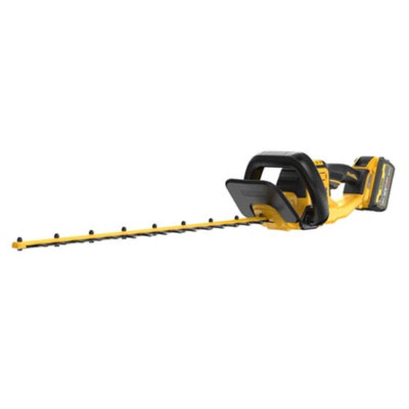 Image of DEWALT 'DCMHT573X' XR FlexVolt Hedge Trimmer 54V 1 x 9.0Ah Li-ion Yellow