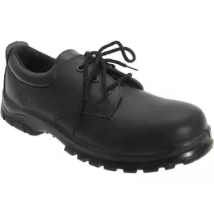 Image of Grafters Mens Fully Composite Non-Metal Safety Shoes (48 EUR) (Black) - Black