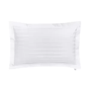 Image of Bedeck of Belfast Fine Linens Adan Oxford Pillowcase, White