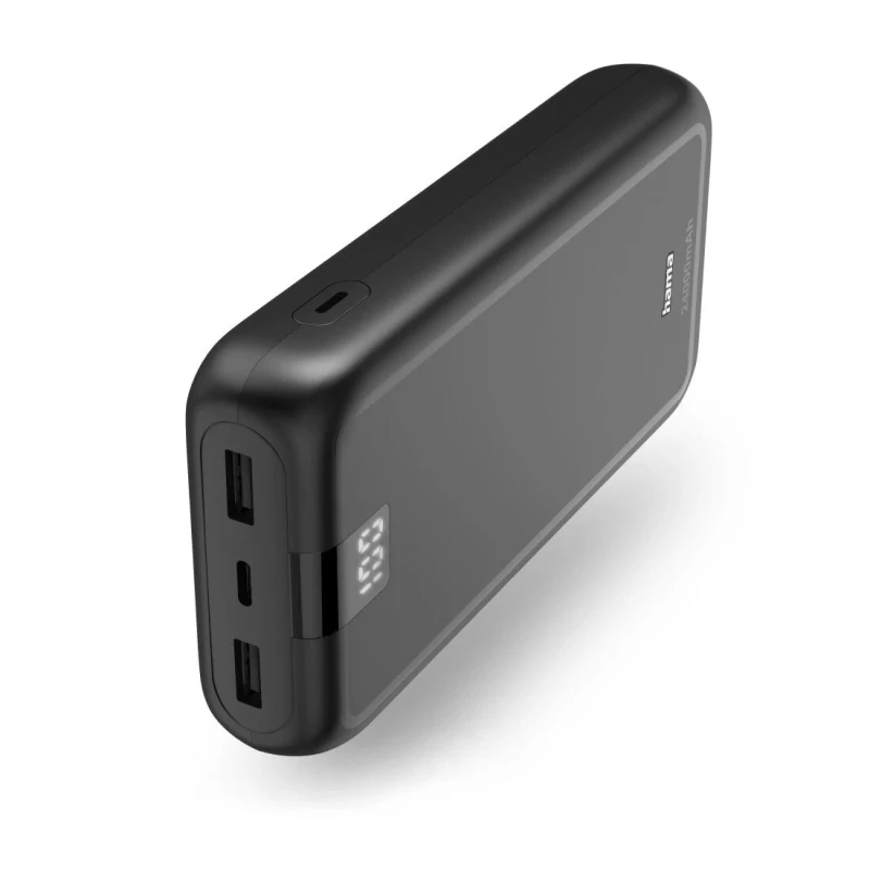 Image of Hama Hama Power bank 24000 mAh Fast Charge LiPo Anthracite 00201711