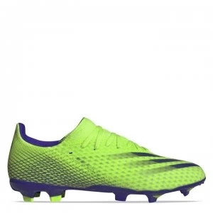 Image of adidas X Ghosted.3 Football Boots Firm Ground - SignGreen/Ink