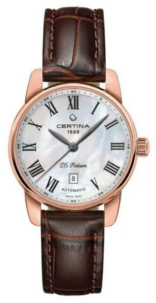 Image of Certina Watch DS Podium Lady Automatic - White CRT-457