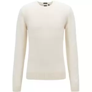 Image of Boss Evaro Sweater - White