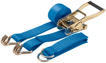 Image of Draper 2500kg Ratcheting Vehicle Tie Down Straps 60969