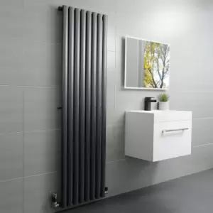 Image of Anthracite Vertical Single Panel Radiator 1600 x 480mm - Margo