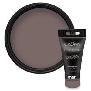 Image of Crown Matt Emulsion Paint Country Farmhouse Tester - 40ml
