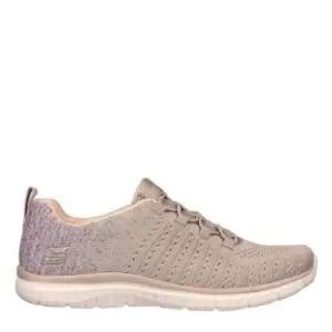 Image of Skechers Virtue Womens Trainers - Nude