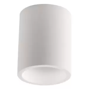 Image of Netlighting Banjie Paintable Plaster Ceiling Lamp White, GU10 - FAN-I-BANJIE-PL1